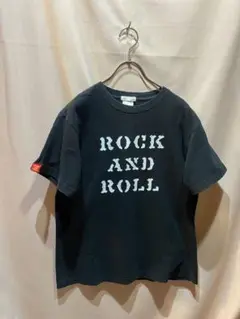 ロックンロール　ブラック Tシャツ ロッキン・オン rockin’on S