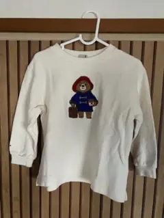 セール！プティマイン×パディントン刺繍トレーナー　petit main ナルミヤ