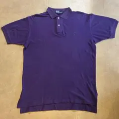 Polo by Ralph Lauren 紫 ポロシャツ　メンズM