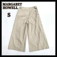 MARGARET HOWELL マーガレットハウエル　コットンワイドパンツ