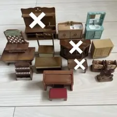 シルバニアファミリー 家具　12点