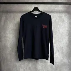 R.NEWBOLD カットソー 長袖Tシャツ ネイビー M 未使用 古着 メンズ