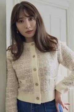 ♡her lip to Mercer Tweed Cardigan ♡