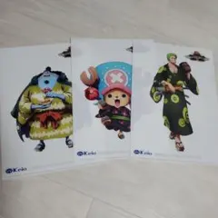 ワンピース 京王百貨店コラボ 特典クリアファイル
