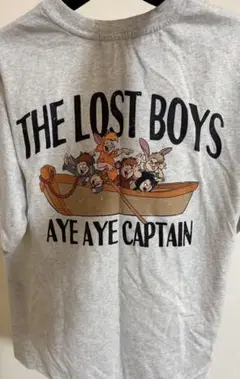 【新品未使用】ディズニー　ロストキッズ　tシャツ　ピーターパン