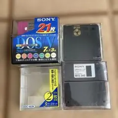 SONY 3.5インチ・MFD-2HD・TDK MF-2HD セット売おまけ付