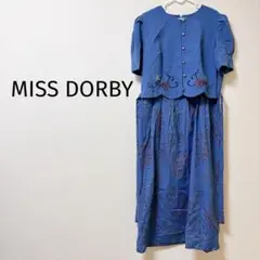 0165 MISS DORBY 12 デニム ワンピース 古着 USA