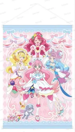 映画プリキュアオールスターズF　2023　B3タペストリー　プリズムチーム