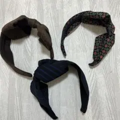 ジェニファーオーレット　カチューシャ3点セット
