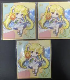 D賞 ミニ色紙 D-7 フェイトB