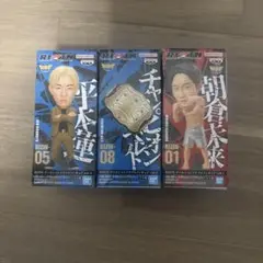 RIZIN 平本蓮　朝倉未来　チャンピオンベルト　ワールドコレクタブルフィギュア
