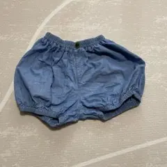 ユニクロ かぼちゃパンツ デニム ブルー 90