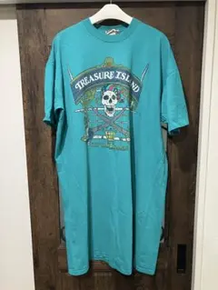 TREASURE ISLAND スカルデザイン Tシャツビックサイズ