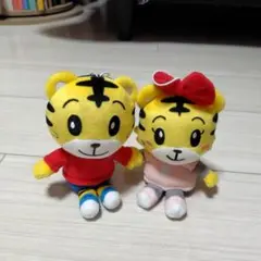 こどもチャレンジ　しまじろう　はなちゃん　ぬいぐるみ　2体セット