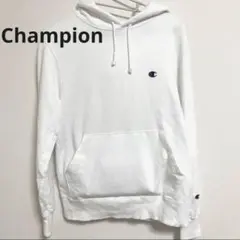 【美品✨】Champion チャンピオン パーカー ホワイトM フード