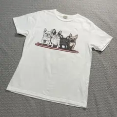 TES 半袖Tシャツ　ブルドッグ　Lサイズ