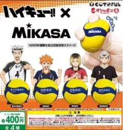 ハイキュー‼︎ MIKASA スクイーズ　全④種コンプセット