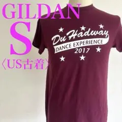 GILDAN ギルダン　バーガンディ Tシャツ　良品