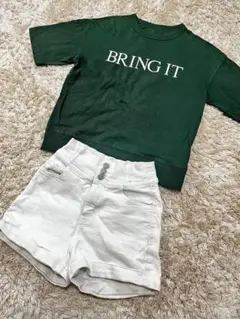 GU 夏服　150Tシャツ　ショートパンツM