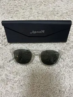 jigaad クリアフレーム サングラス ケース付き