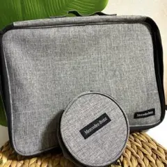 新品　Mercedes-Benz グレー ドラベルポーチ セット
