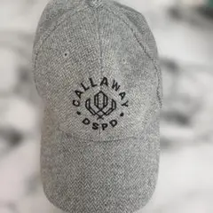 CALLAWAY DSPD ヘリンボーンキャップ グレー
