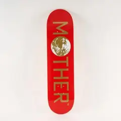 MOTHER スケートボードデッキ レッド