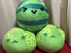 スイカゲーム　BIGぬいぐるみ　3個セット