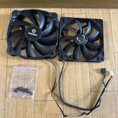 CPUケースファン2個