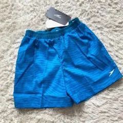 未使用 speedo スピード 海水パンツ スイムショーツ 水着 青 100cm