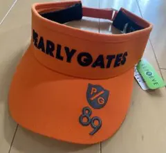 新品未使用‼︎PEARLY GATES オレンジ バイザー PG1989