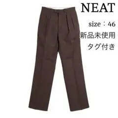 【新品】NEAT Hopsack Wide Type1 khaki 46