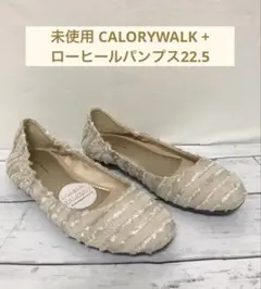 未使用 CALORYWALK + ローヒールパンプス22.5