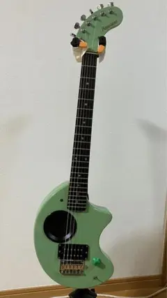 FERNANDES ZO-3　パステルグリーン　専用ソフトケース付き Amazon | Fernandes / ZO-3 Green フェルナンデス | エレキ