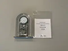 ノリタケ　置き時計　アールヌーボープラチナ