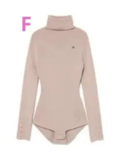 新品　Juno turtle knit bodysuit サイズF AM1424