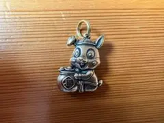 真鍮 　ウサギ　キーホルダー 福の文字入り