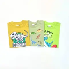 子供服 男の子 110cm 半袖Tシャツ まとめ売り 恐竜 新品 FSN15-2