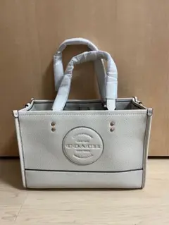 COACH コーチ デンプシーキャリオール ショルダー ハンドバッグ チョーク
