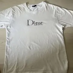 Dime クラシックスカルTシャツ　ホワイト　M