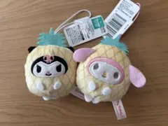 サンリオキャラクターズ　着ぐるみマスコット　パイン　マイメロディ　クロミ