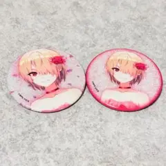 新品ヘブバン　茅森月歌　缶バッジセット