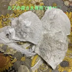 ホワイトマスク（モチーフ付き）3点