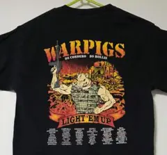 【WARPIGS】米軍風ミリタリーTシャツ GILDAN製 Lサイズ