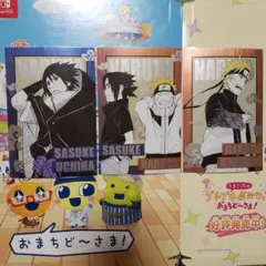 NARUTO　ナルト　サスケ　ポストカード　3種セット