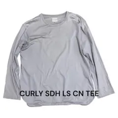 CURLY SDH LS CN TEE ロンT ライトグレー サイズ3