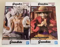 【匿名配送】ONE PIECE グランジスタ　ルフィ　2体セット売り