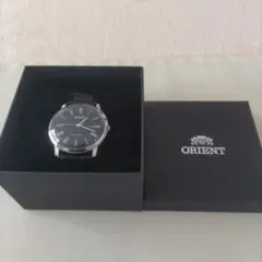 ORIENT アナログ腕時計 黒(未使用品)