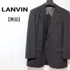【美品】LANVIN　日本製　ウール·カシミア混　テーラードジャケット