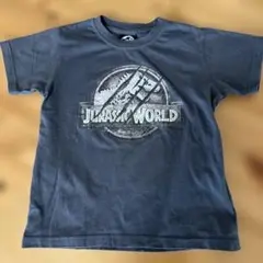 ジュラシック・ワールド Tシャツ グレー　120